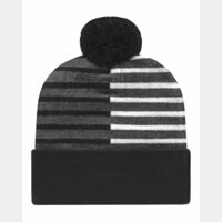 USA-Made Half Color Beanie Thumbnail