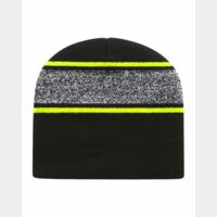 USA-Made Variegated Striped Beanie Thumbnail