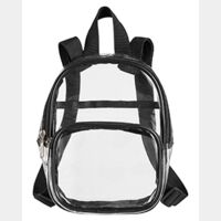 Unisex Clear PVC Mini Backpack Thumbnail