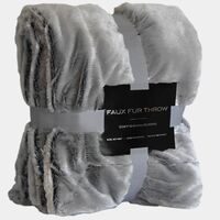 Faux Fur Sherpa Blanket Thumbnail