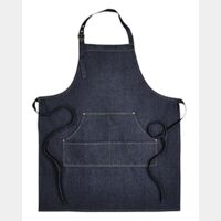 Unisex Jeans Stitch Denim Bib Apron Thumbnail