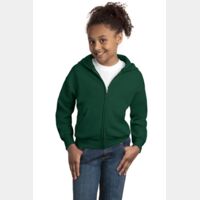 Youth ComfortBlend ® Full Zip Hooded Sweatshirt Thumbnail