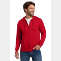 ComfortBlend ® Full Zip Unisex Hooded Sweatshirt Thumbnail