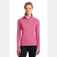 Ladies Sport Wick ® Stretch 1/4 Zip Pullover Thumbnail