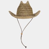 OTTO CAP Straw Cowboy Hat w/Adjustable Cord Thumbnail