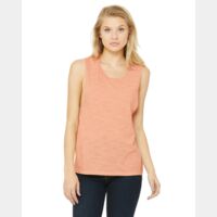 Ladies' Bella Flowy Scoop Muscle Tank Thumbnail