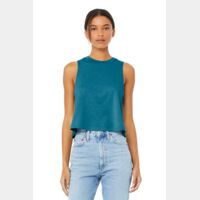 Women's Bella Racerback Cropped Tank Thumbnail