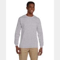 Adult Ultra Cotton® 6 oz. Long-Sleeve Pocket T-Shirt Thumbnail