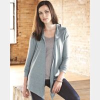 Women's Eco-Jersey™ Hooded Warm-Up Wrap Thumbnail